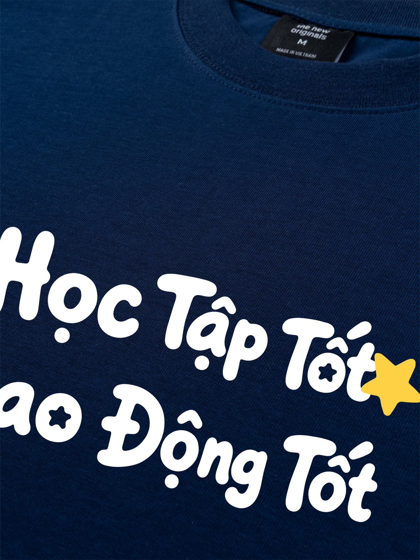 Áo Thun Relaxed Fit Học Tập Tốt, Lao Động Tốt