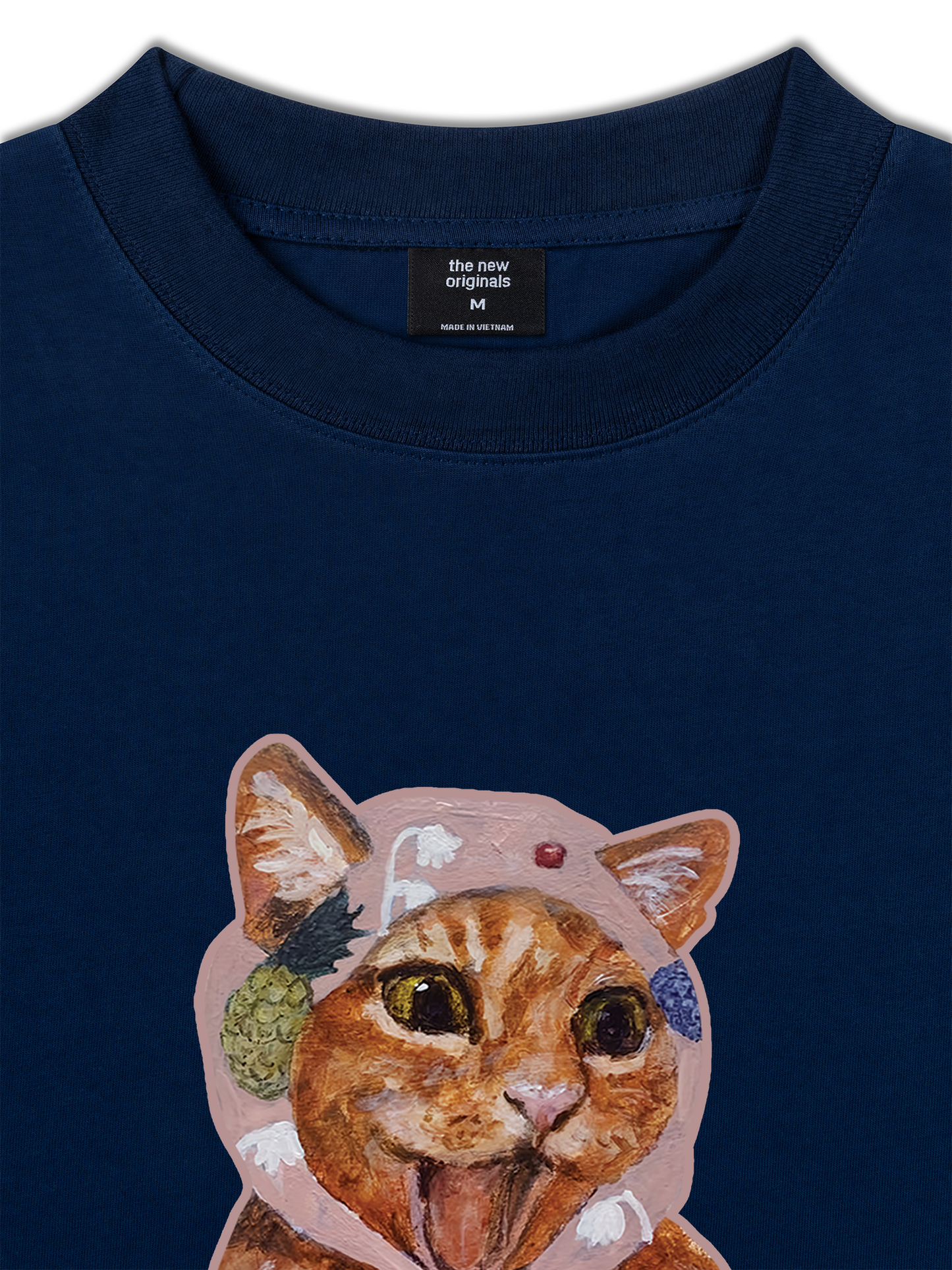 Áo Thun Relaxed Fit Crazy Cat