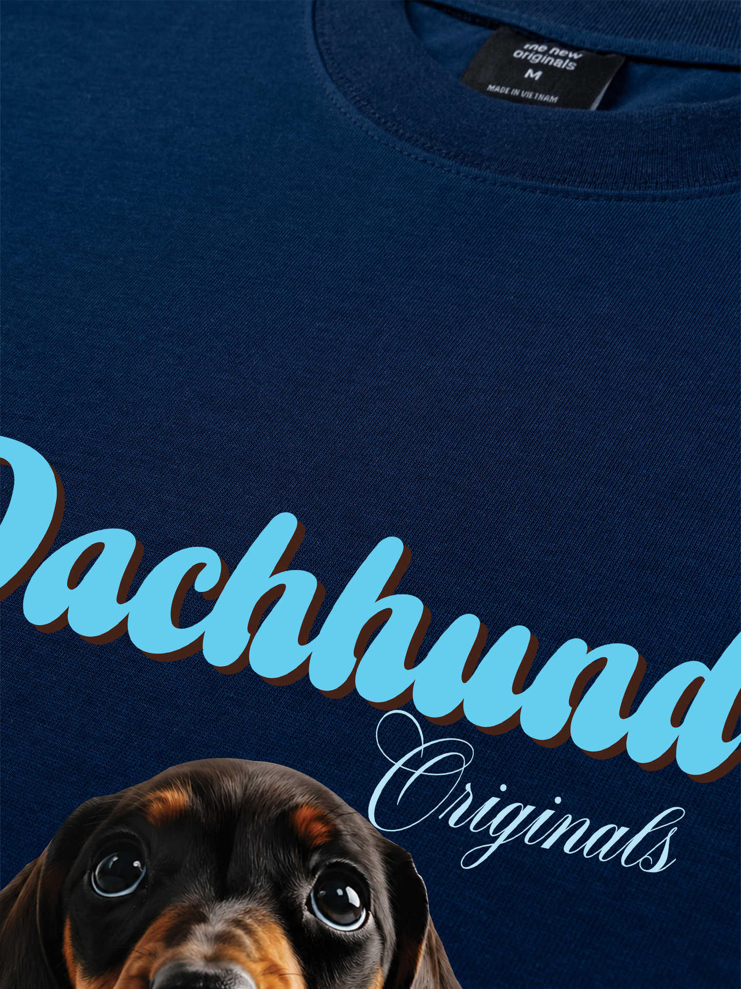 Áo Thun Relaxed Fit Originals Couple Dachhund