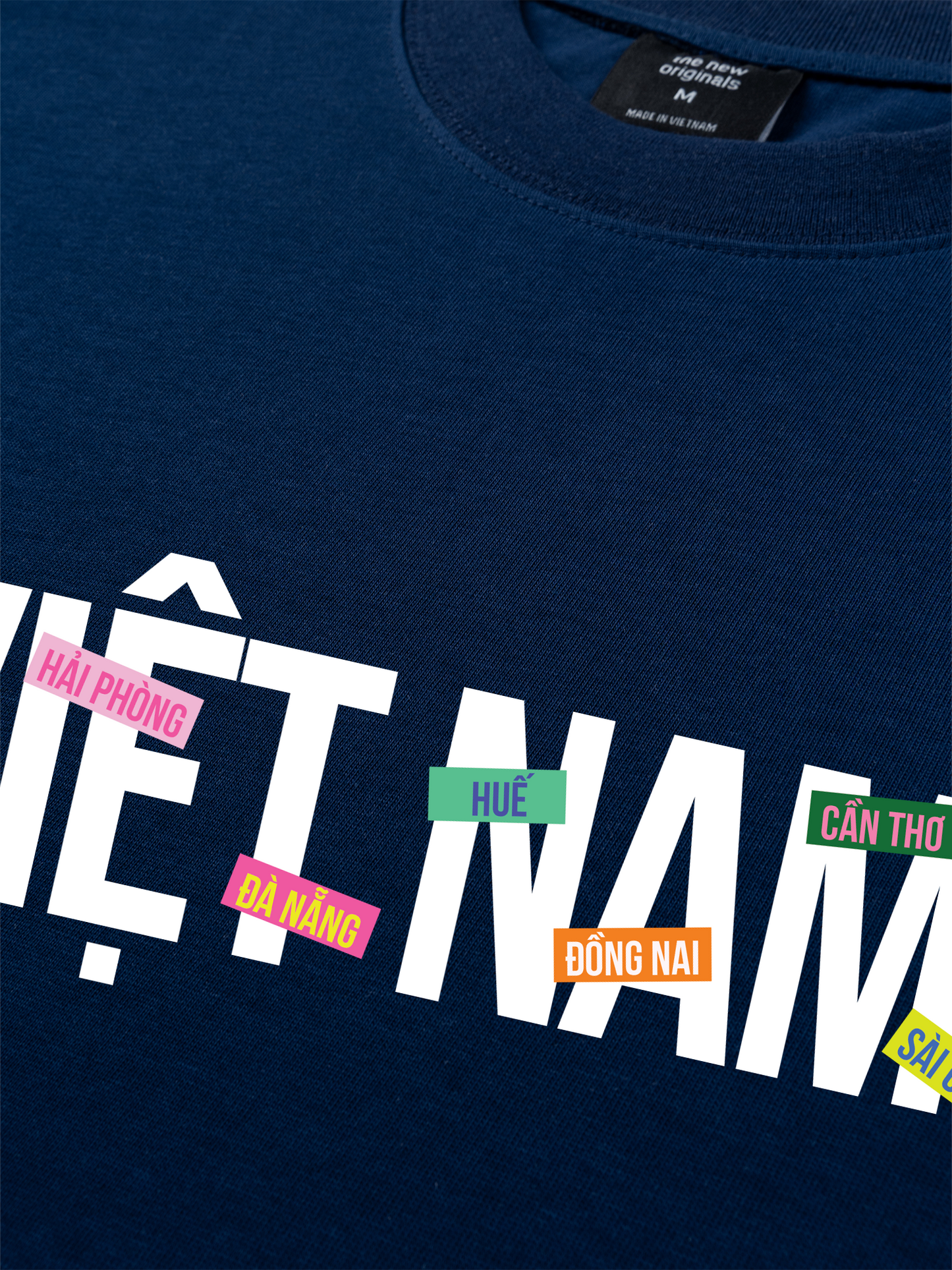 Áo Thun Relaxed Fit Việt Nam 7 Tỉnh Thành