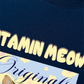 Áo Thun Relaxed Fit Cutie Vitamin Meow Yellow Flower