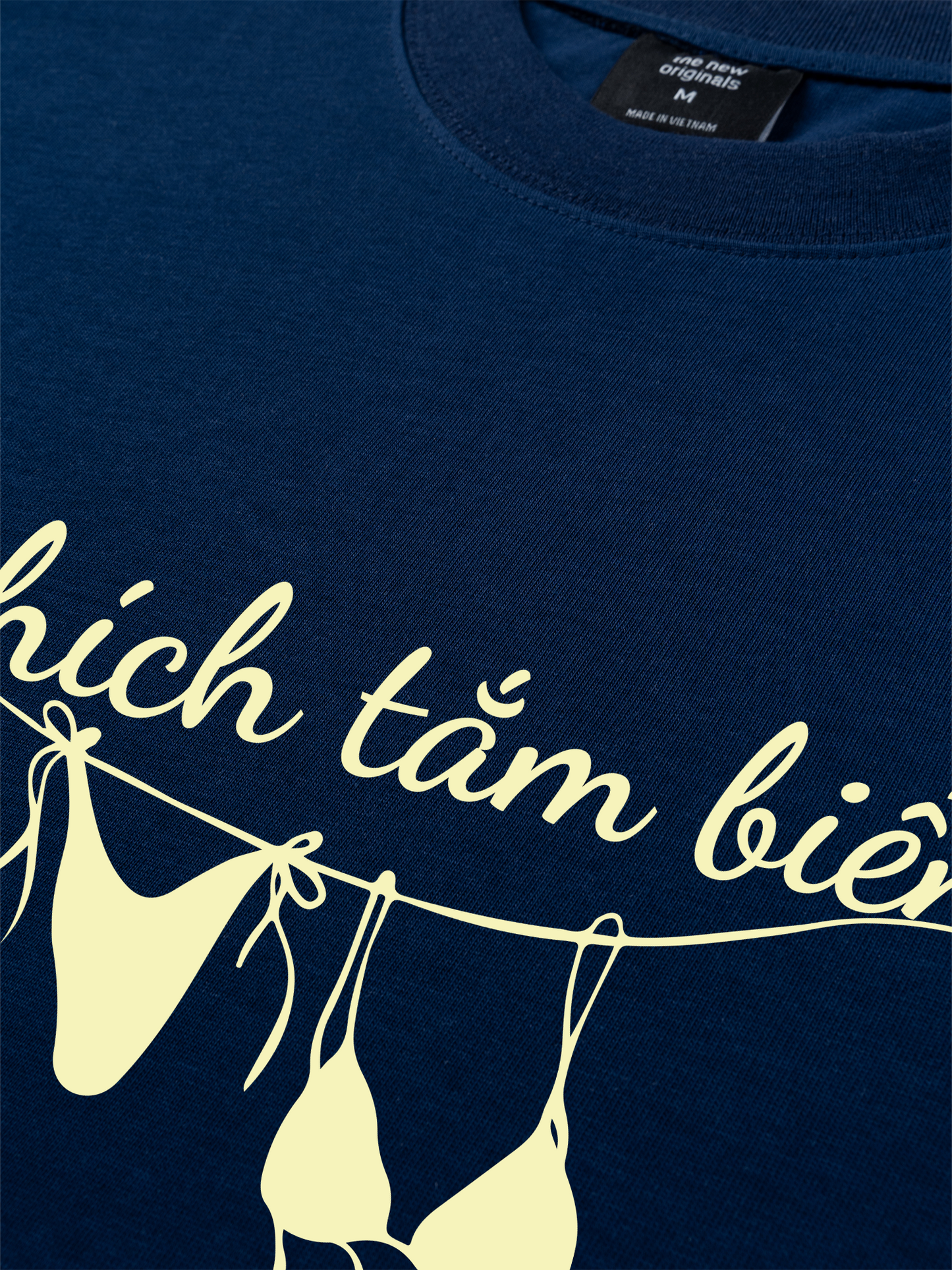 Áo Thun Relaxed Fit Thích Tắm Biển