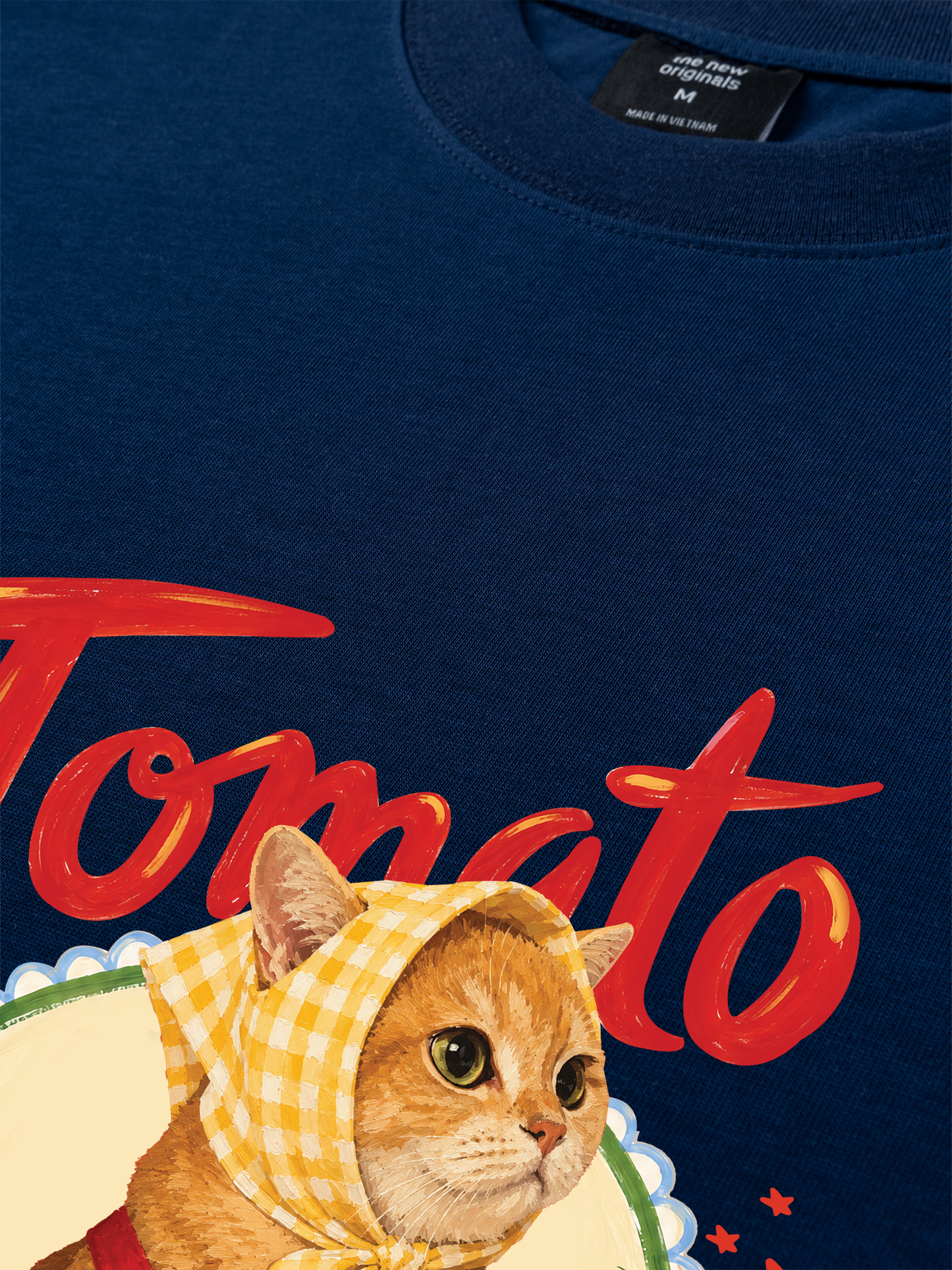 Áo Thun Relaxed Fit Tomato Meow