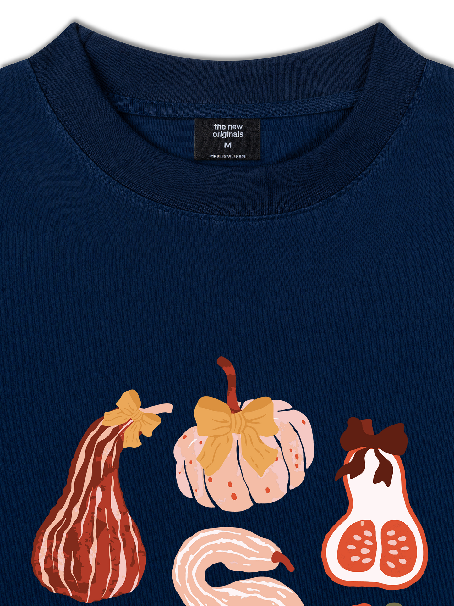 Áo Thun Relaxed Fit Autumn Vibes Pumpkin Season