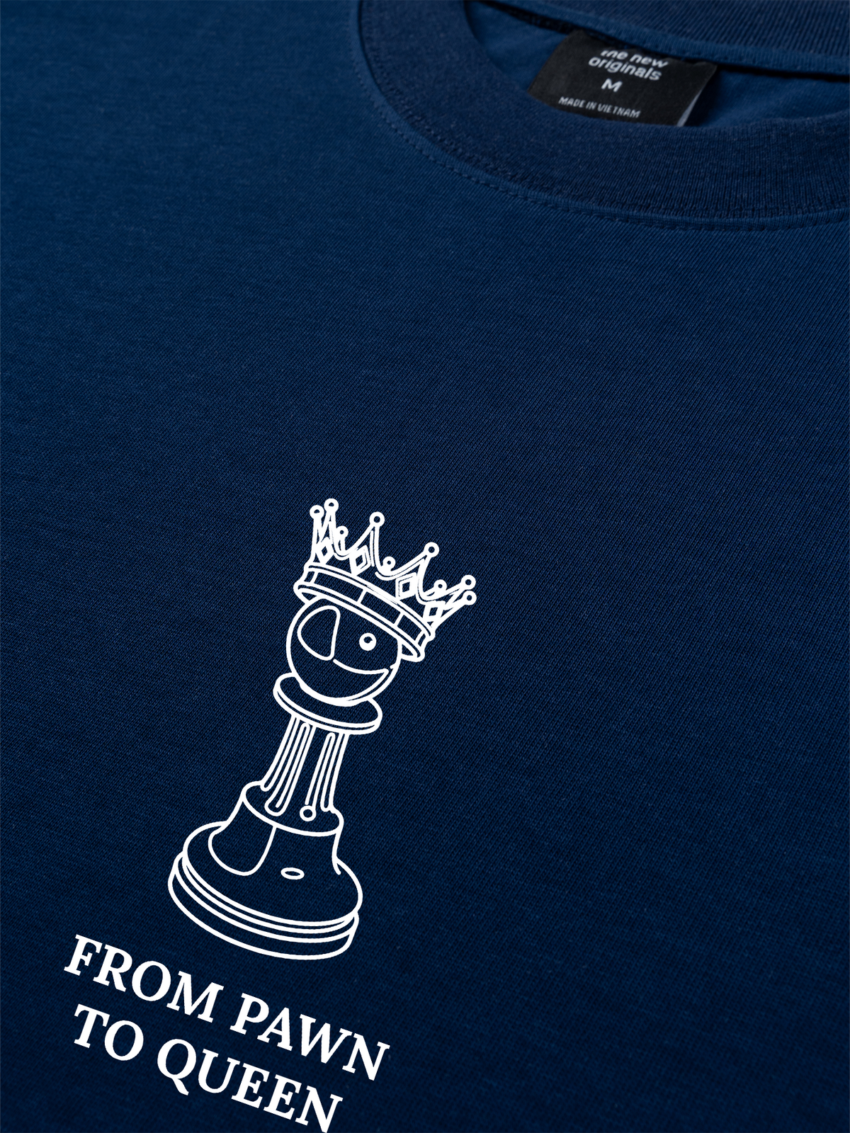 Áo Thun Relaxed Fit From Pawn To Queen