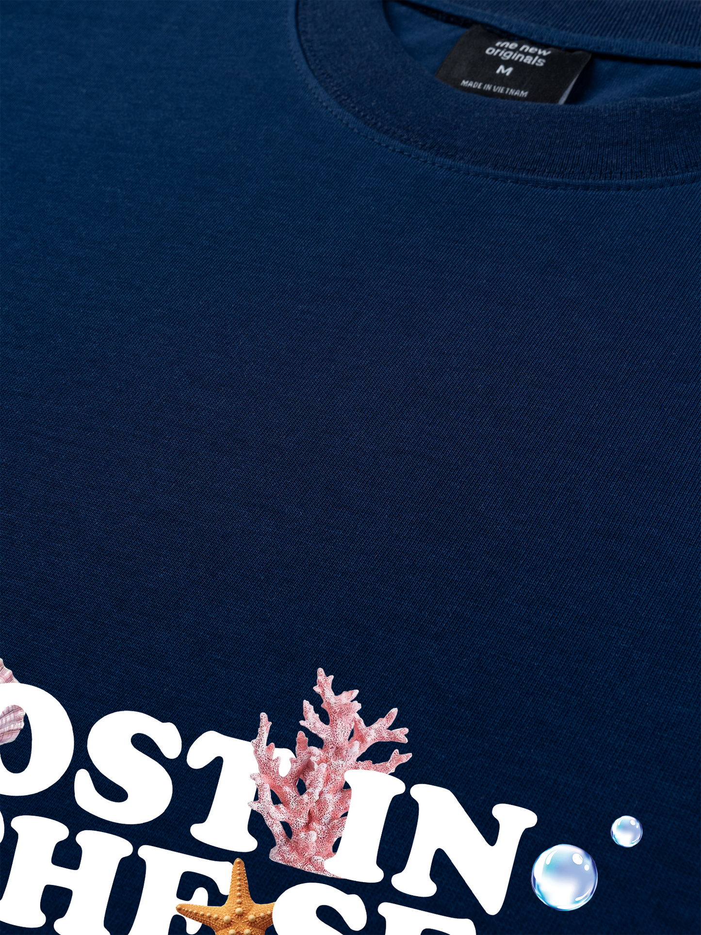 Áo Thun Relaxed Fit Summer Vibes Lost In The Sea