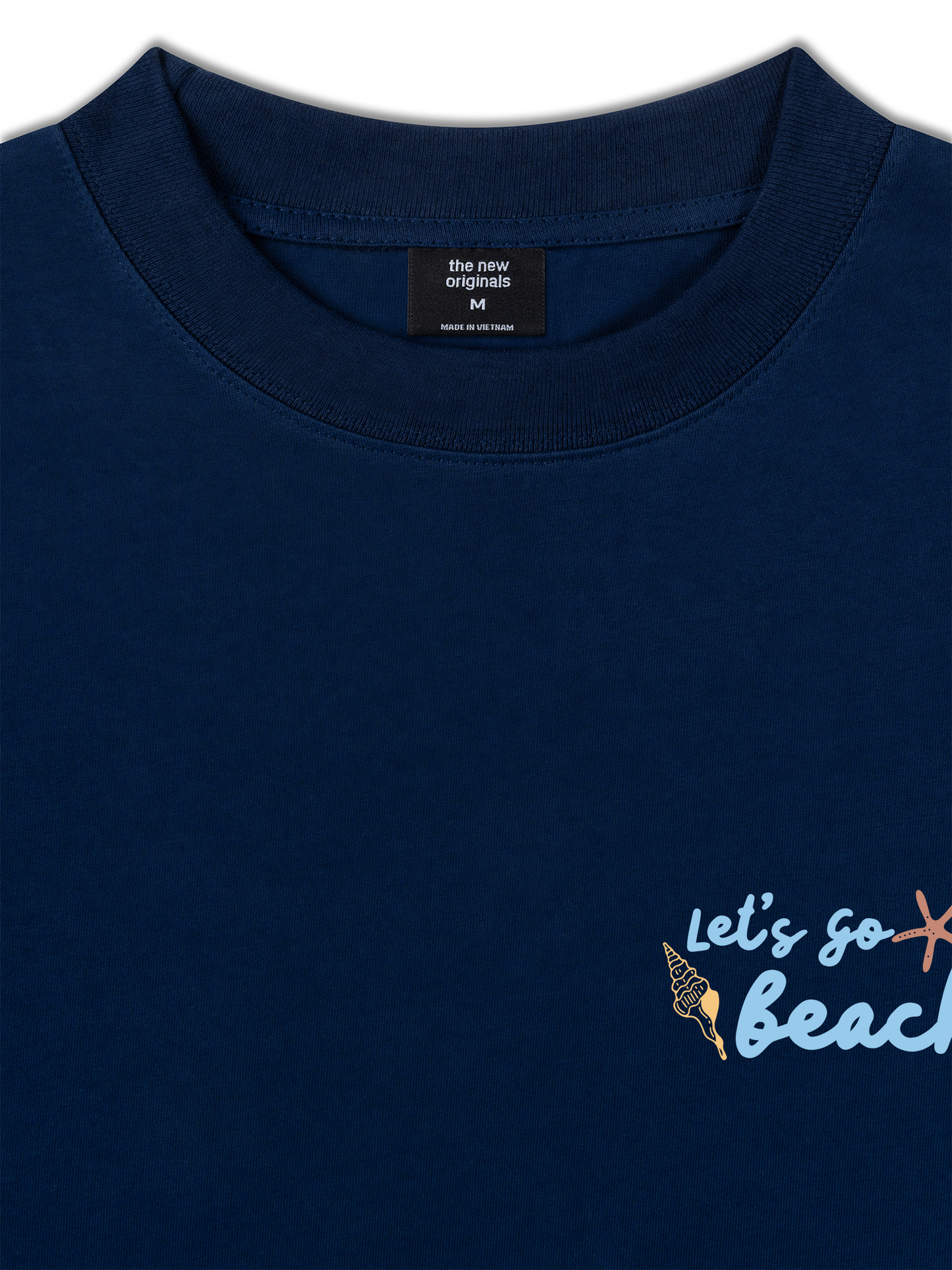 Áo Thun Relaxed Fit Let's Go Beach