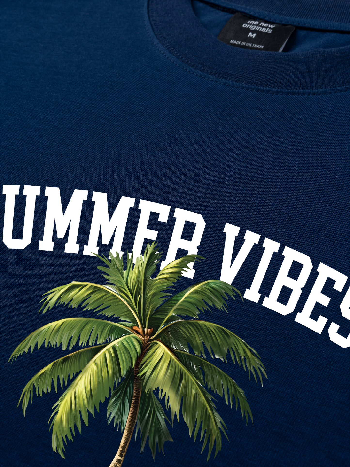 Áo Thun Relaxed Fit Summer Vibes Coconut