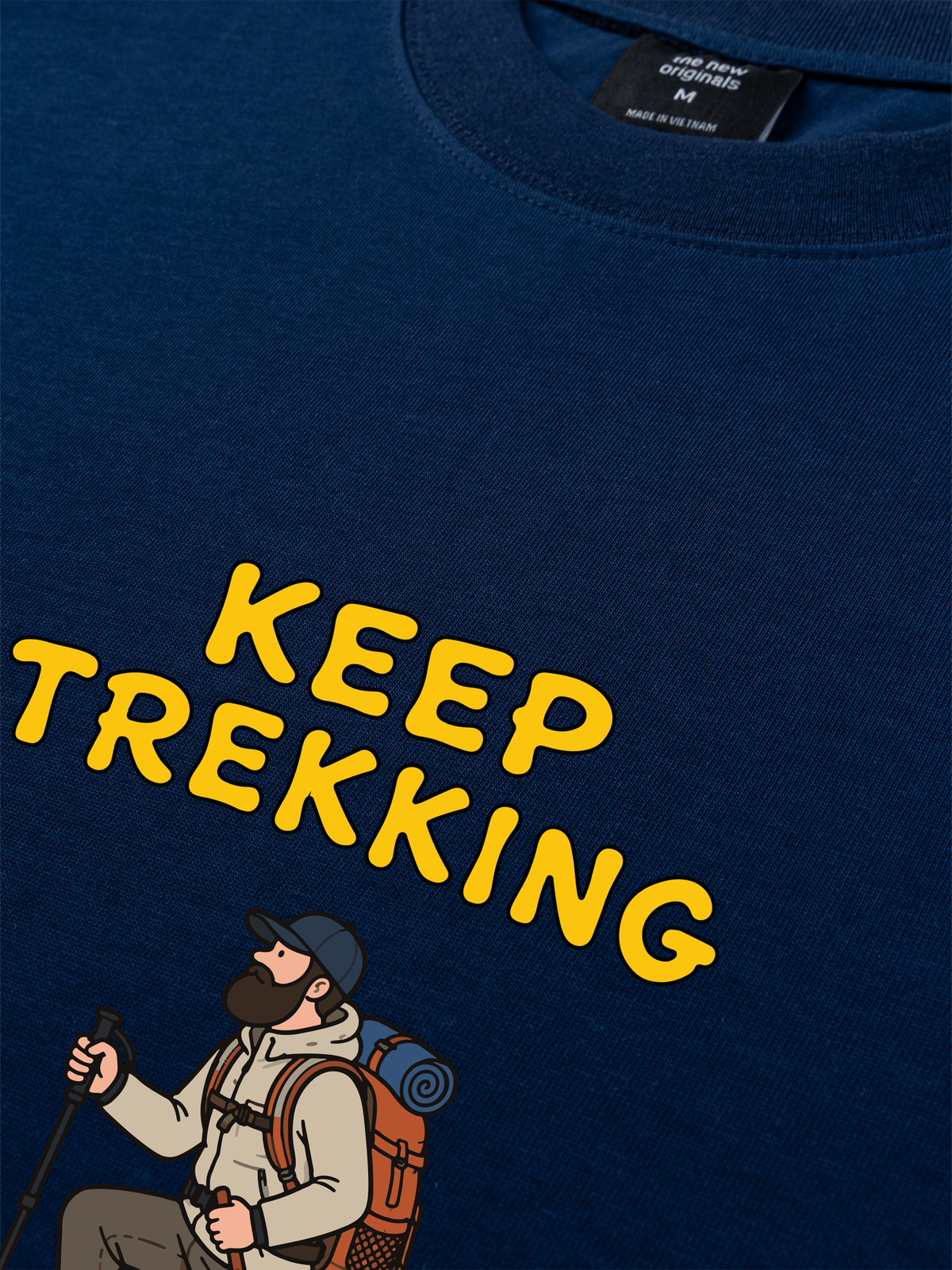 Áo Thun Relaxed Fit Keep Trekking