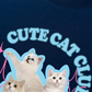 Áo Thun Relaxed Fit Daily Cuties Cute Cat Club