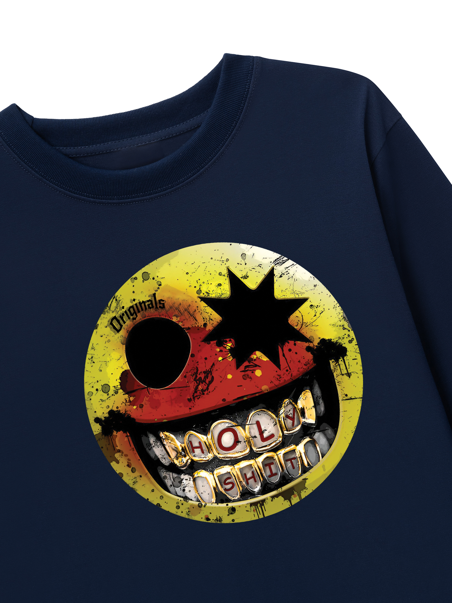 Áo Thun Dài Tay Gangster Smiley