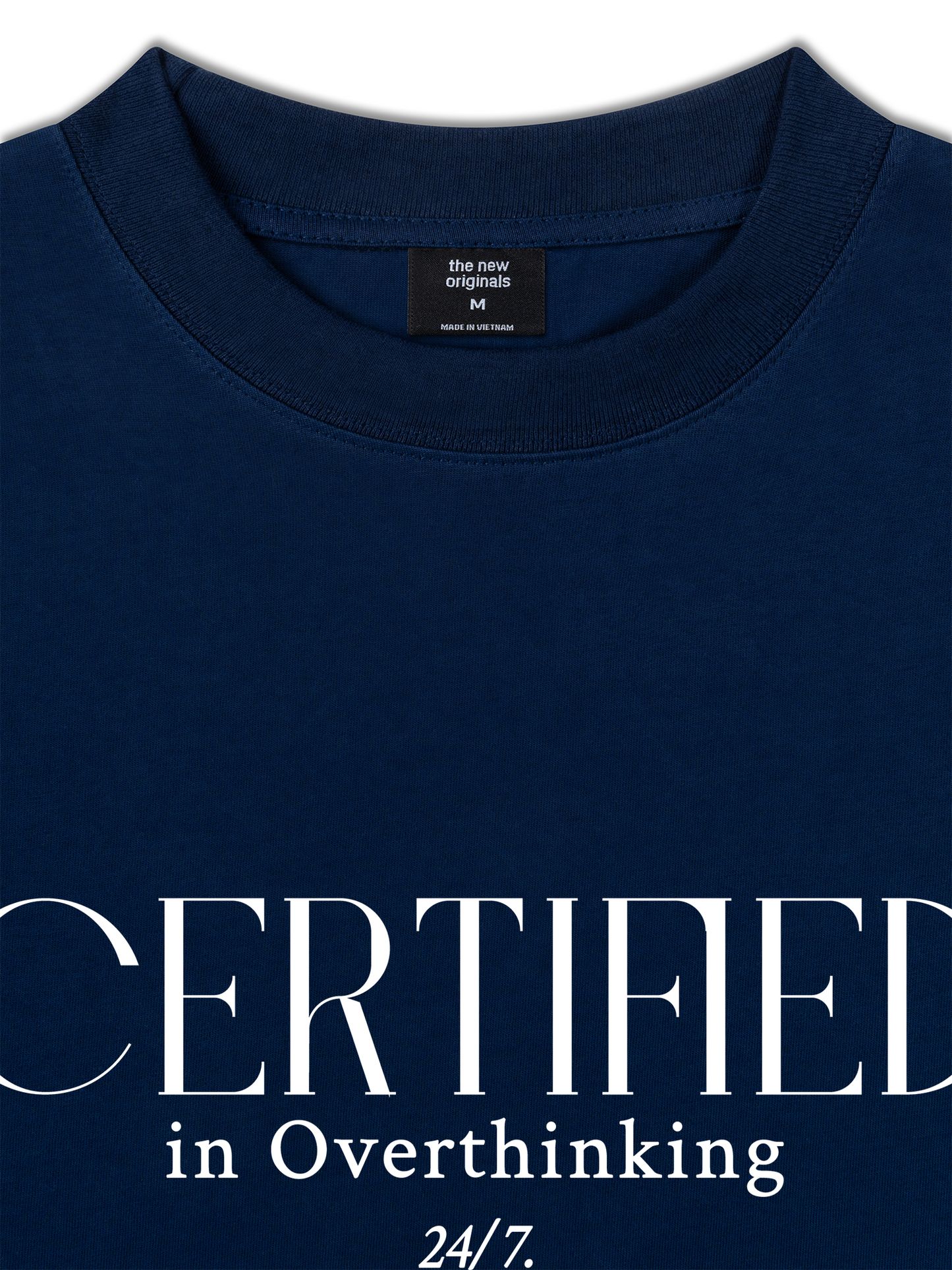 Áo Thun Relaxed Fit Certified In Overthinking