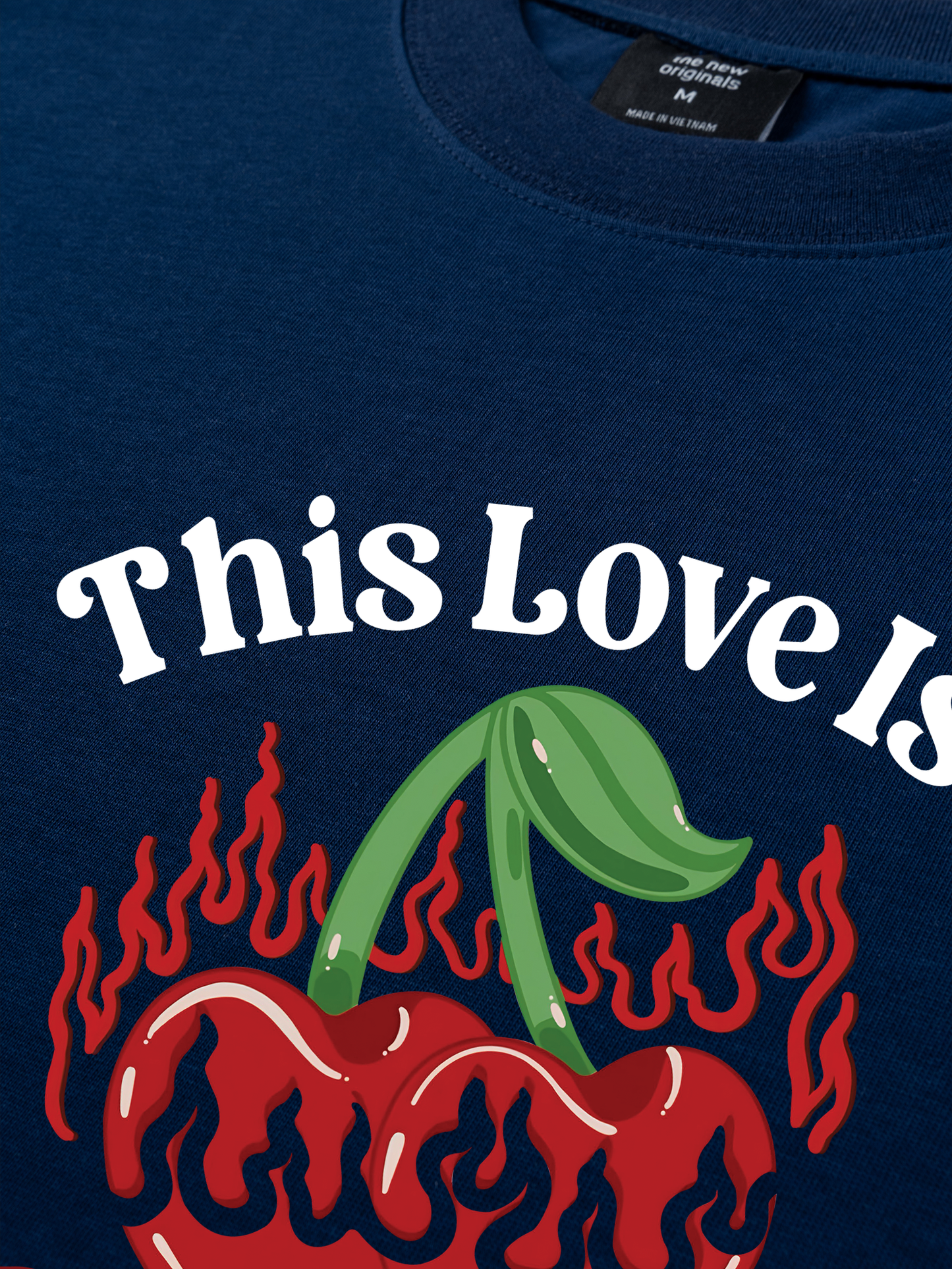 Áo Thun Relaxed Fit This Love Is Too Hot