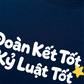 Áo Thun Relaxed Fit Đoàn Kết Tốt, Kỷ Luật Tốt