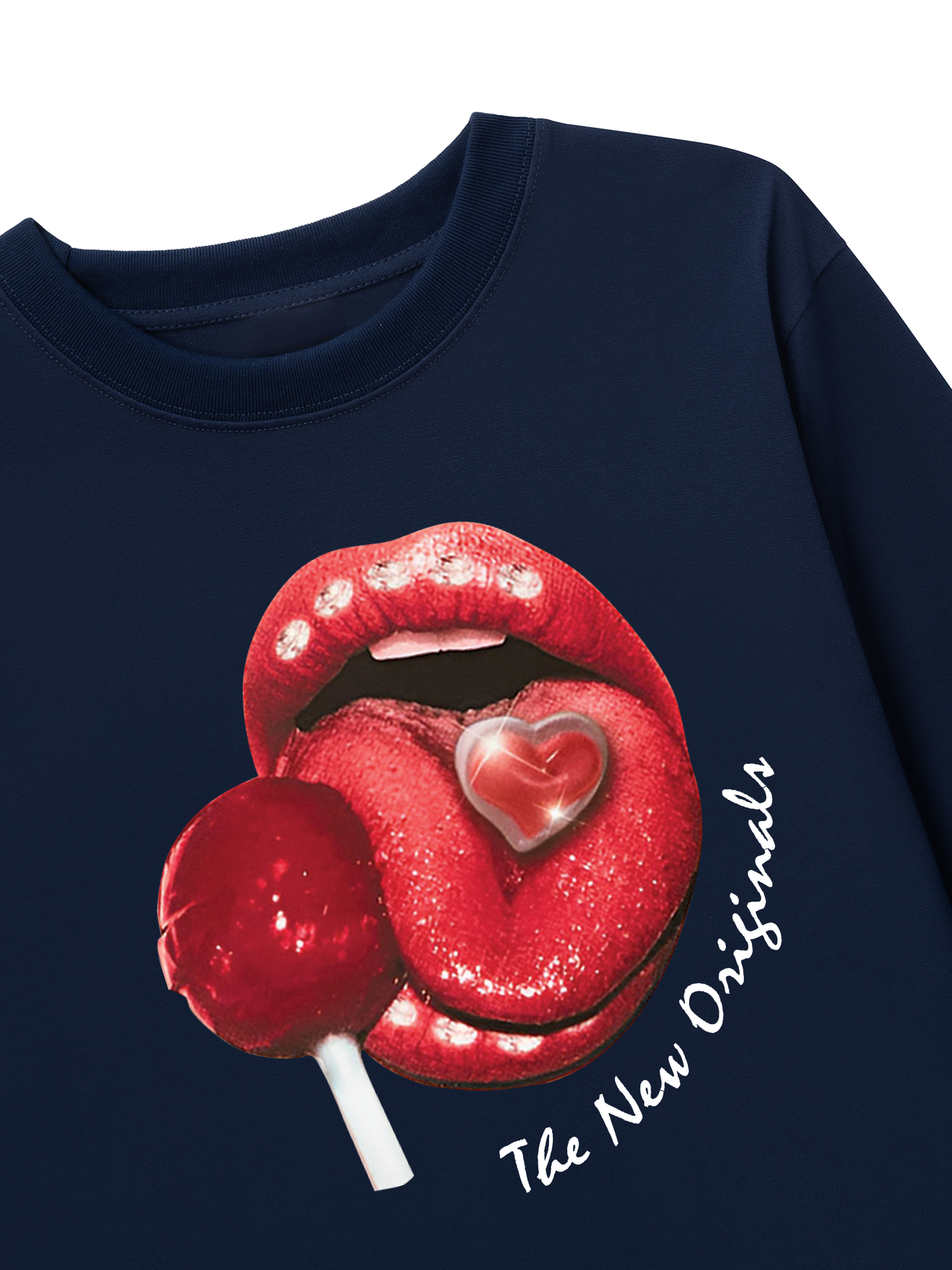 Áo Thun Dài Tay Lips Lollipop