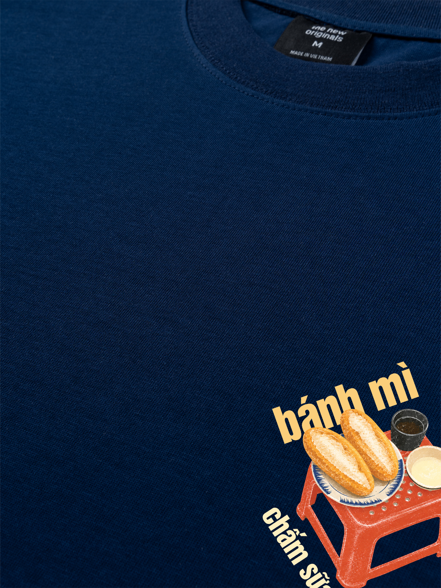 Áo Thun Relaxed Fit Bánh Mì Chấm Sữa
