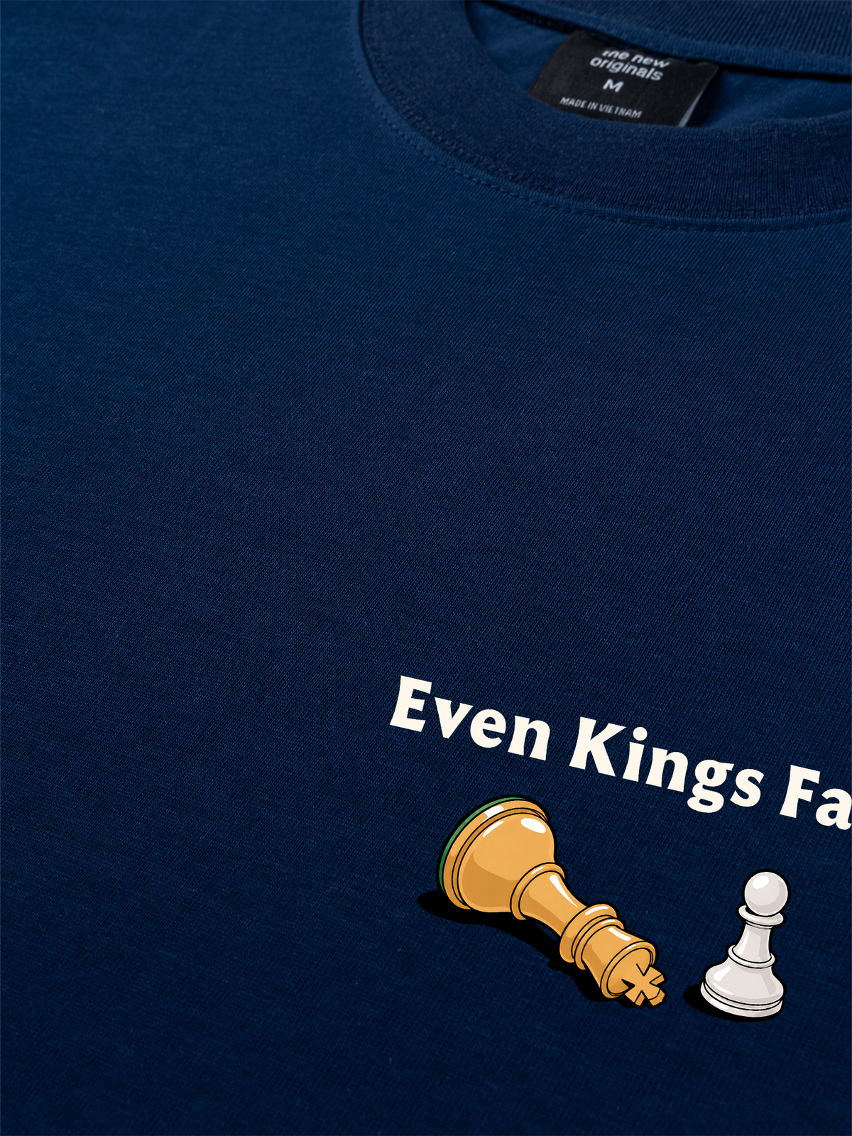 Áo Thun Relaxed Fit Even Kings Fall