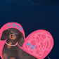 Áo Thun Relaxed Fit Animal Mood love my sausage