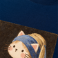 Áo Thun Relaxed Fit Cat with a Pearl Earring