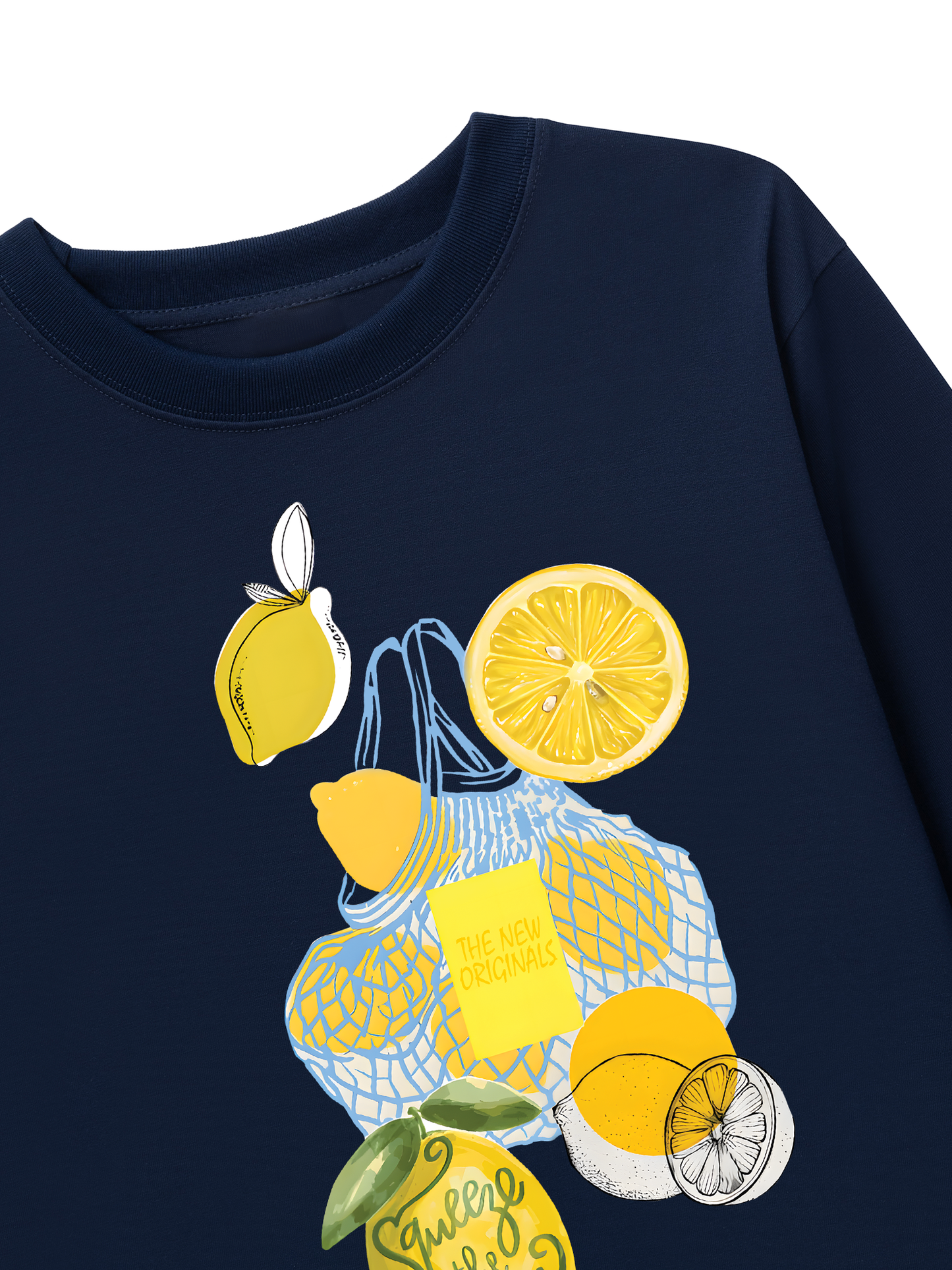Áo Thun Dài Tay Summer Vibes Lemon Shopping