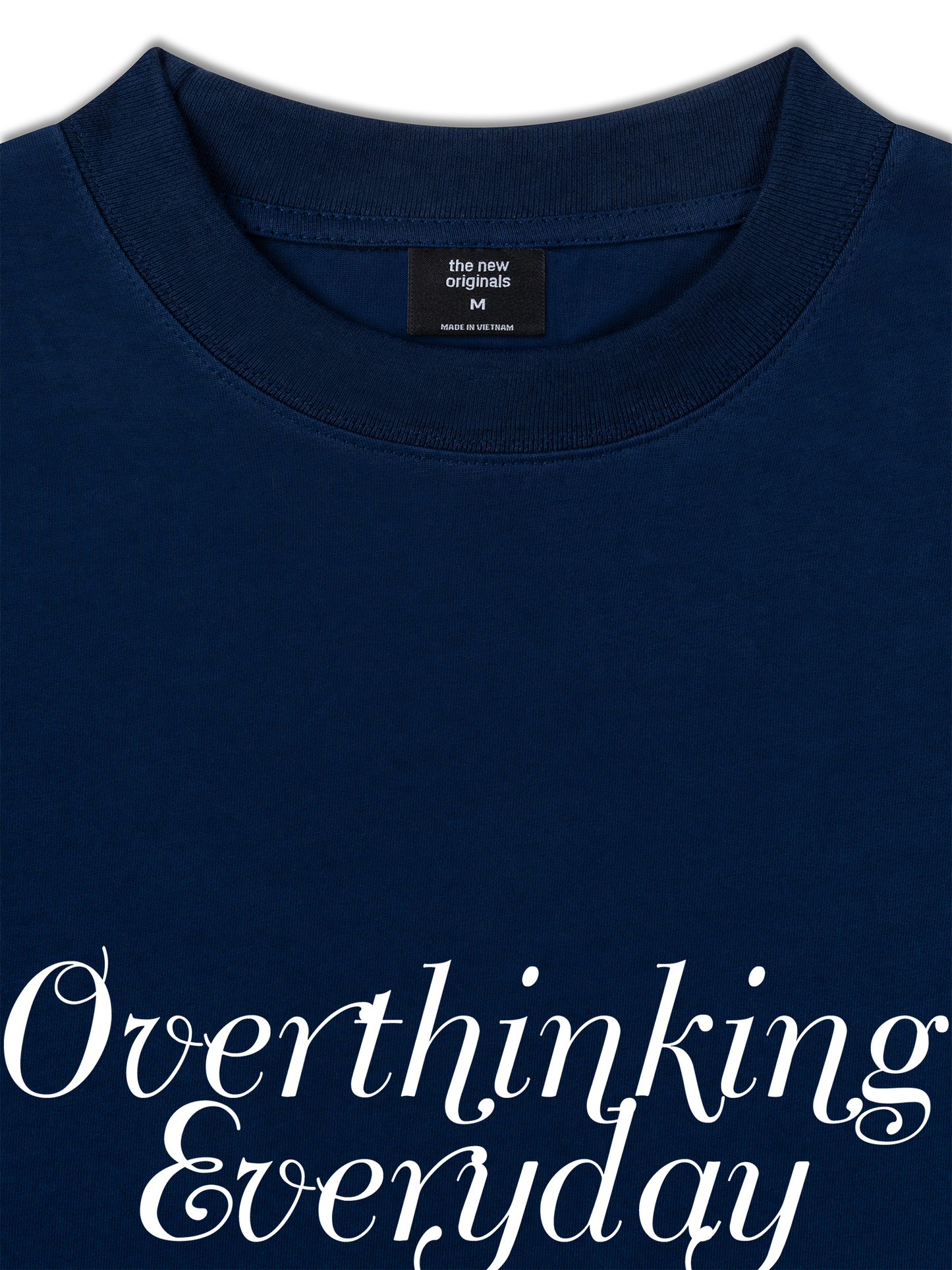 Áo Thun Relaxed Fit Overthinking Everyday