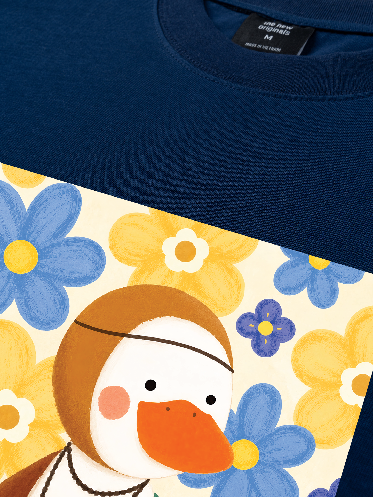Áo Thun Relaxed Fit Duck With A Little Friend