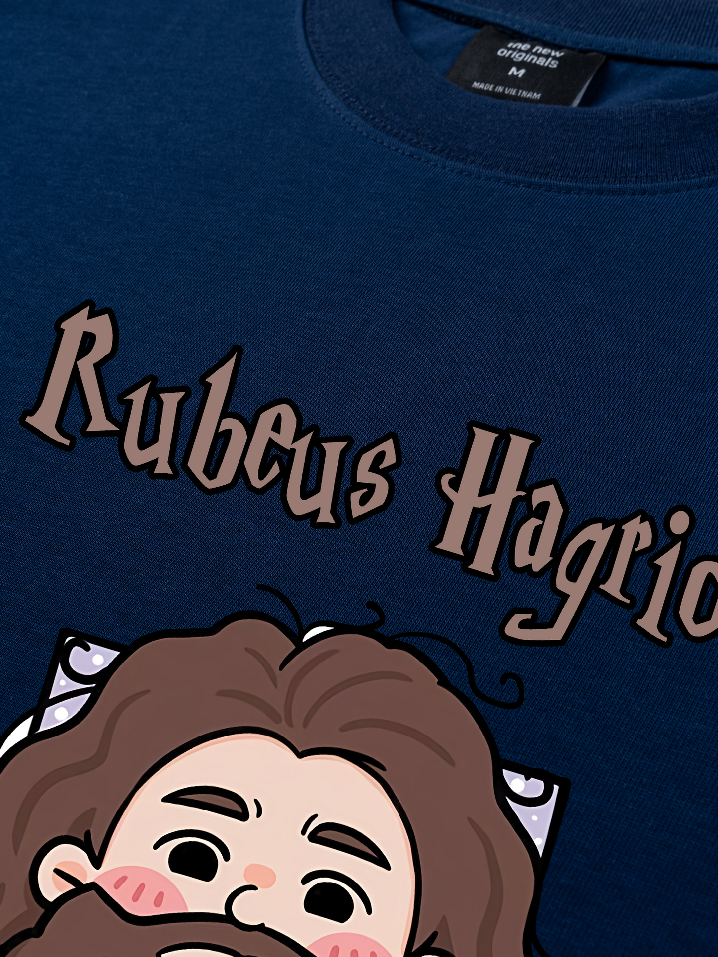 Áo Thun Relaxed Fit Harry Potter Rubeus Hagrid