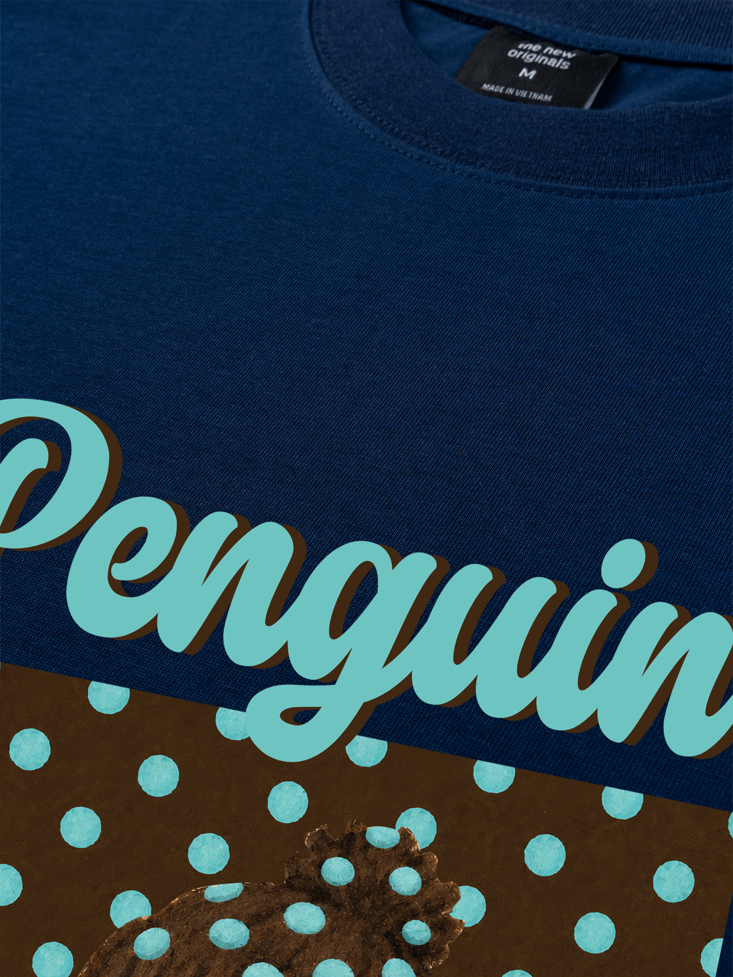 Áo Thun Relaxed Fit Animal Mood Cozy Penguin