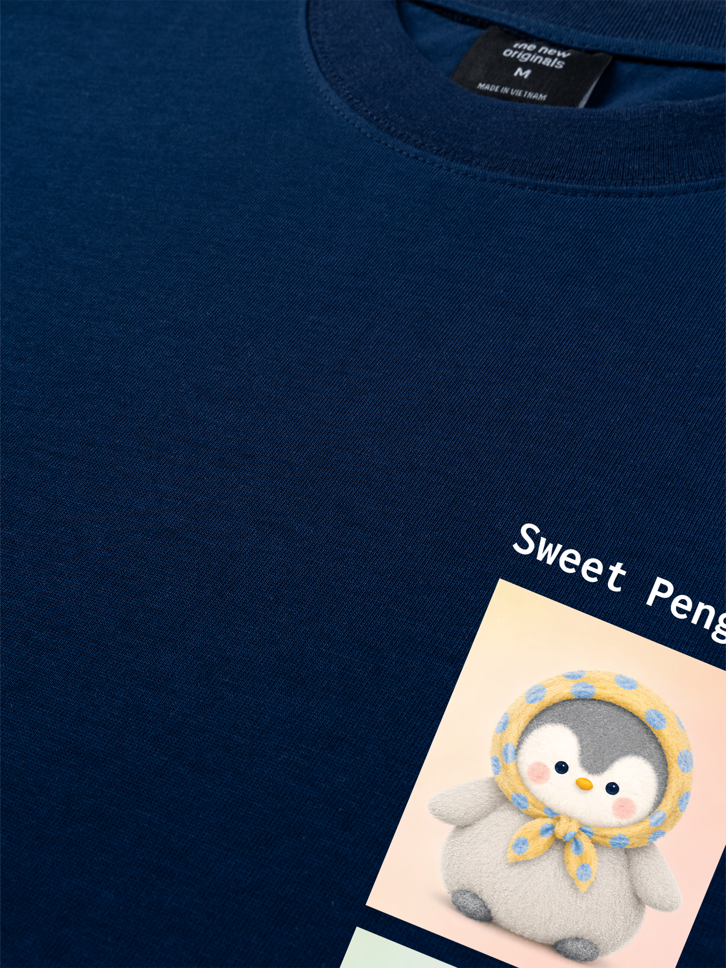 Áo Thun Relaxed Fit Sweet Penguin