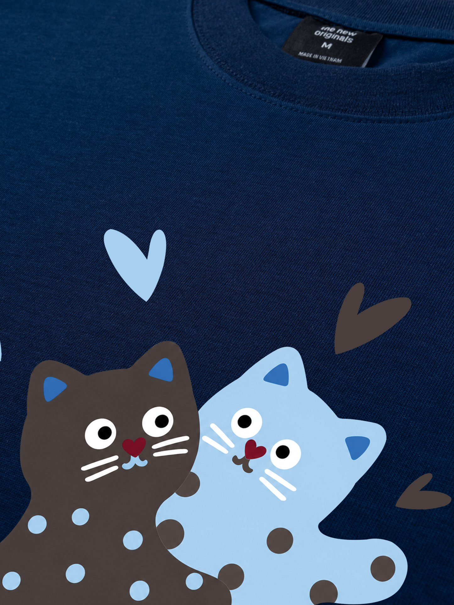 Áo Thun Relaxed Fit Cat Love