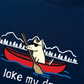 Áo Thun Relaxed Fit Go Outside Lake My Day