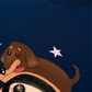 Áo Thun Relaxed Fit  Cute Girl With Dachshund