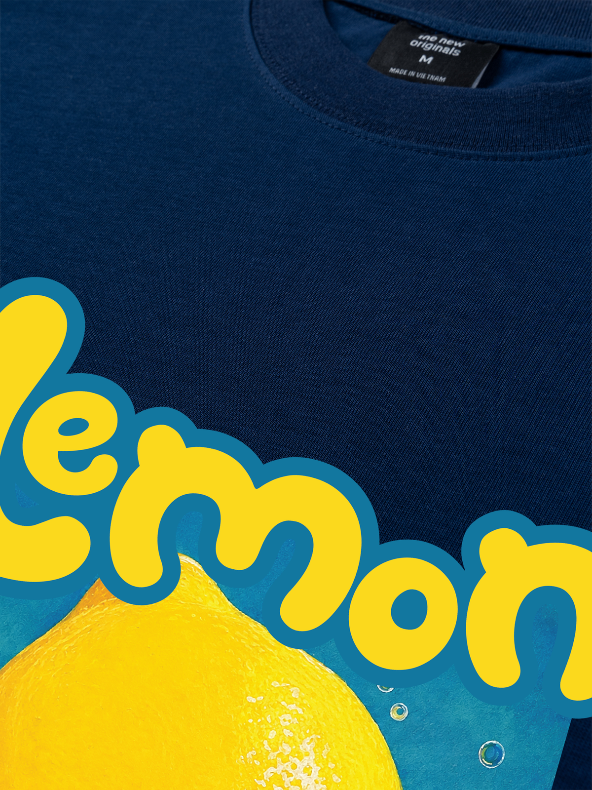 Áo Thun Relaxed Fit Lemon Meow