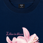 Áo Thun Relaxed Fit Lilies in Bloom