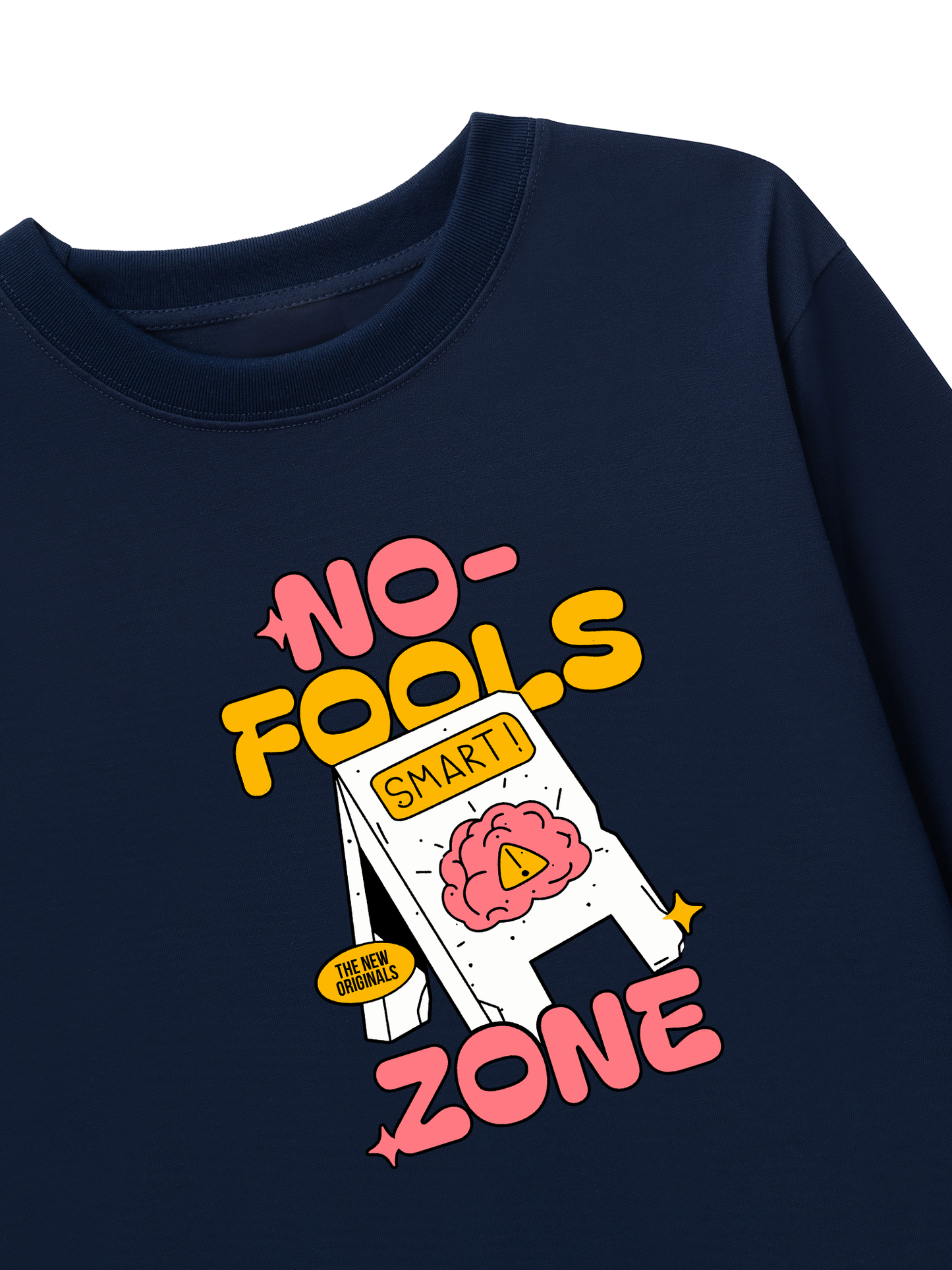Áo Thun Dài Tay Be Bold No Fools Zone