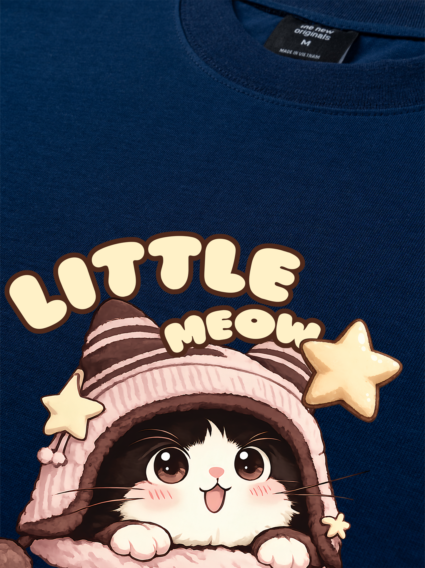 Áo Thun Relaxed Fit Little Meow