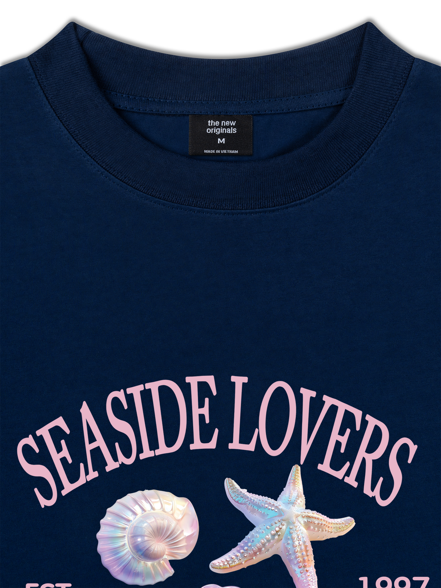 Áo Thun Relaxed Fit Ocean Hologram Seaside Lover