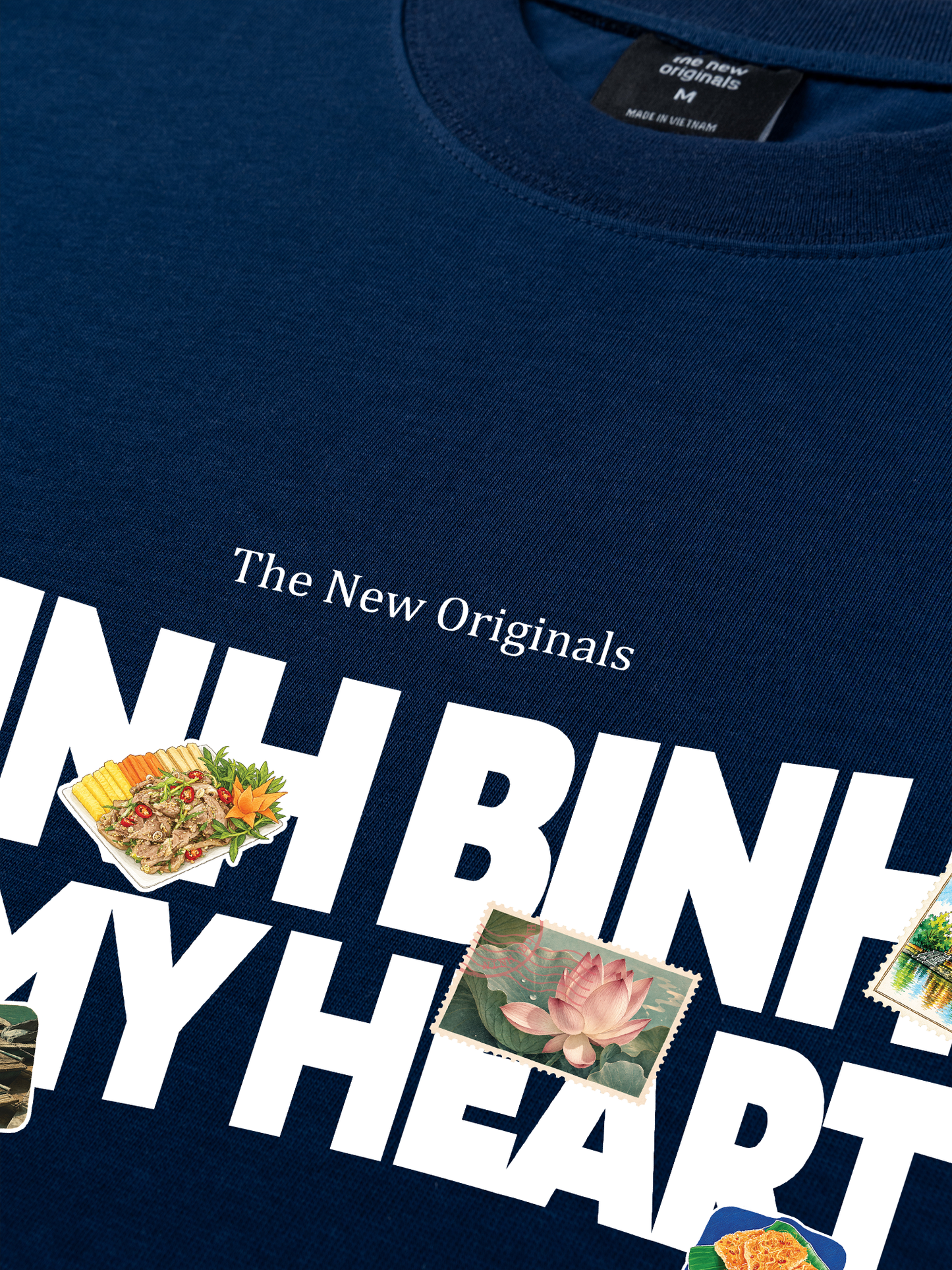 Áo Thun Relaxed Fit Ninh Binh In My Heart