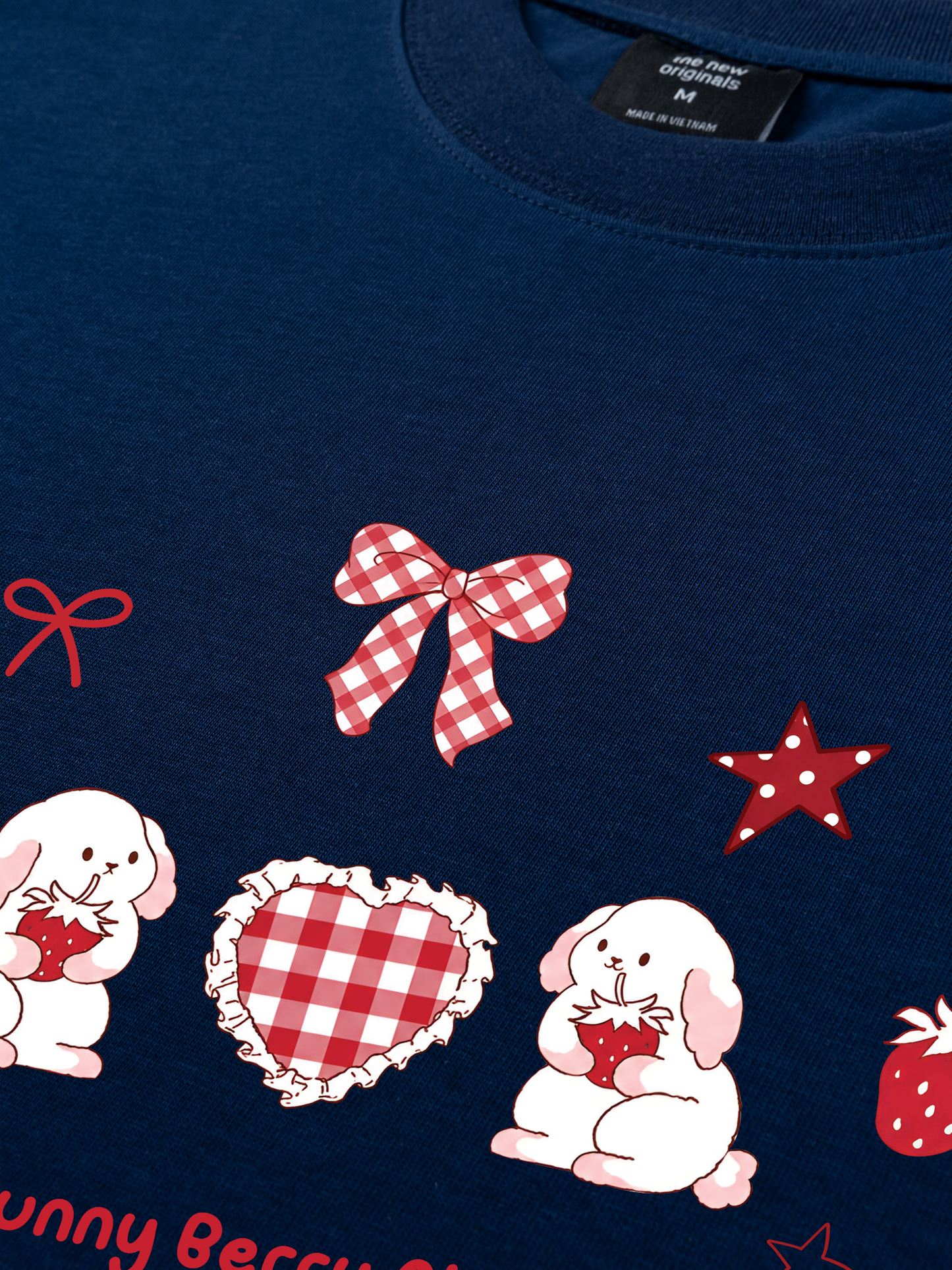 Áo Thun Relaxed Fit Bunny Berry Club