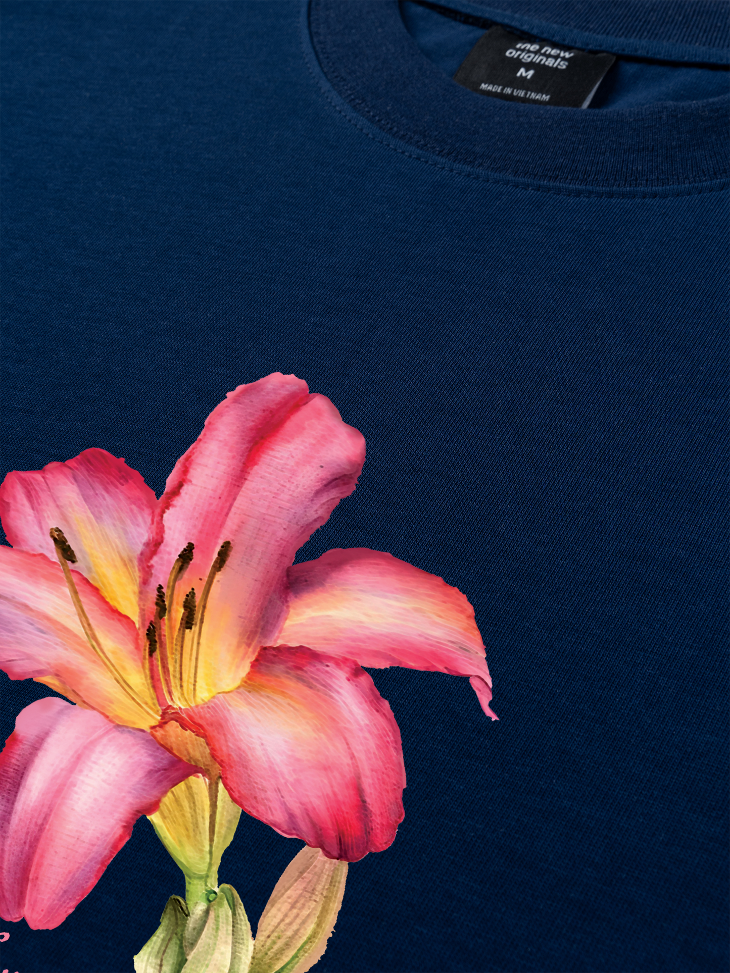 Áo Thun Relaxed Fit Lily Language
