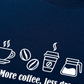 Áo Thun Relaxed Fit More Coffee, Less Drama