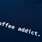 Áo Thun Relaxed Fit Coffee Addict