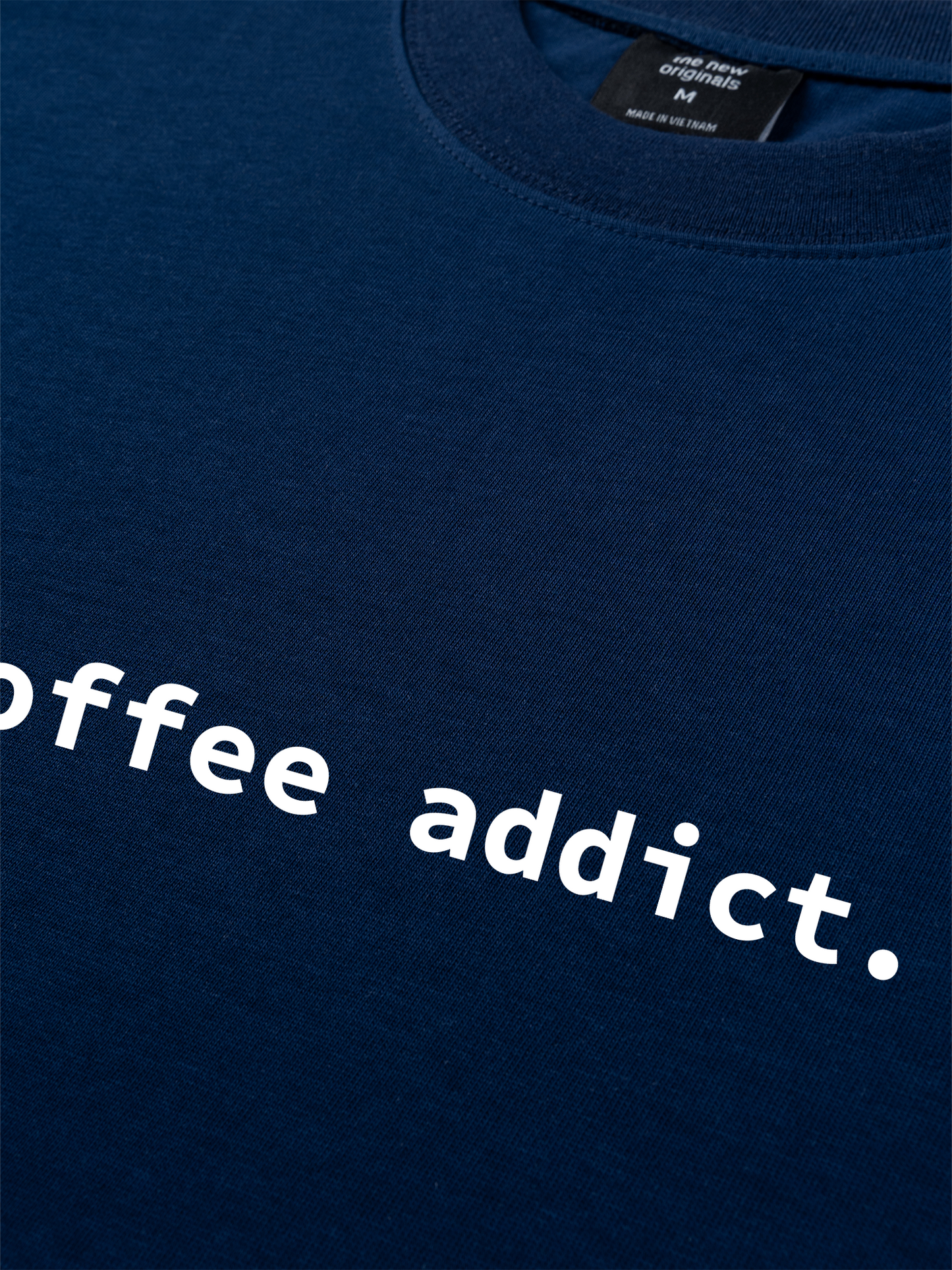 Áo Thun Relaxed Fit Coffee Addict