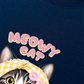 Áo Thun Relaxed Fit Meowy Cat Yellow Plaid