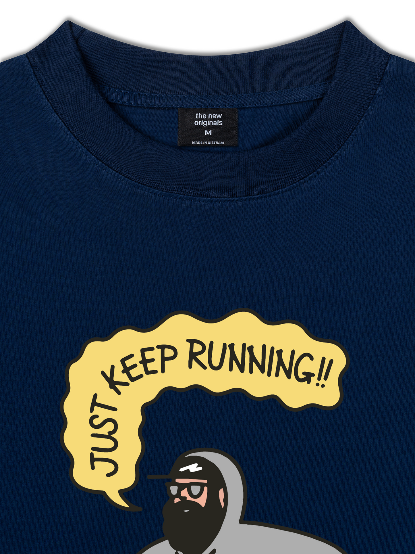 Áo Thun Relaxed Fit Just Keep Running