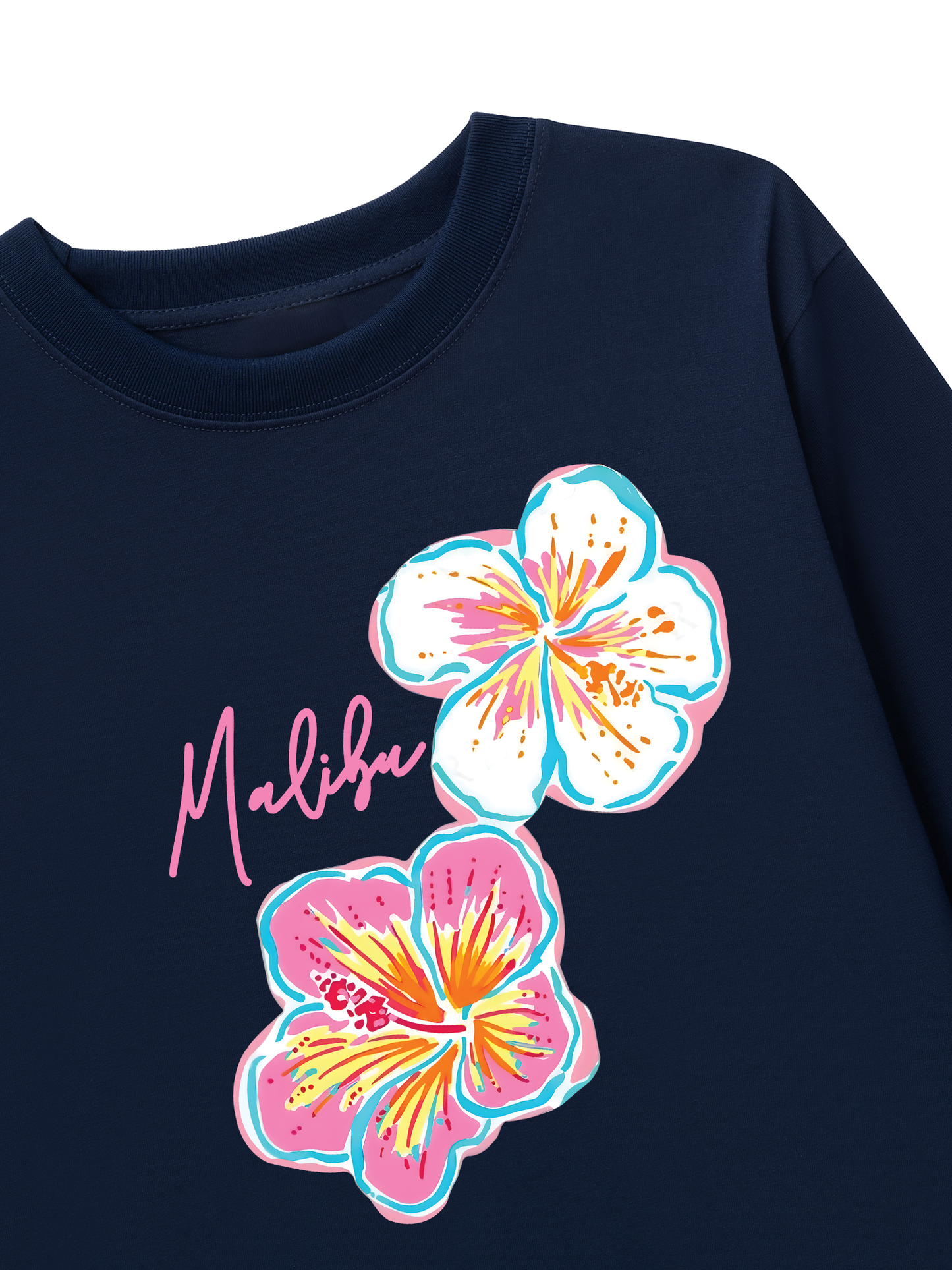 Áo Thun Dài Tay Summer Vibes Malibu Floral