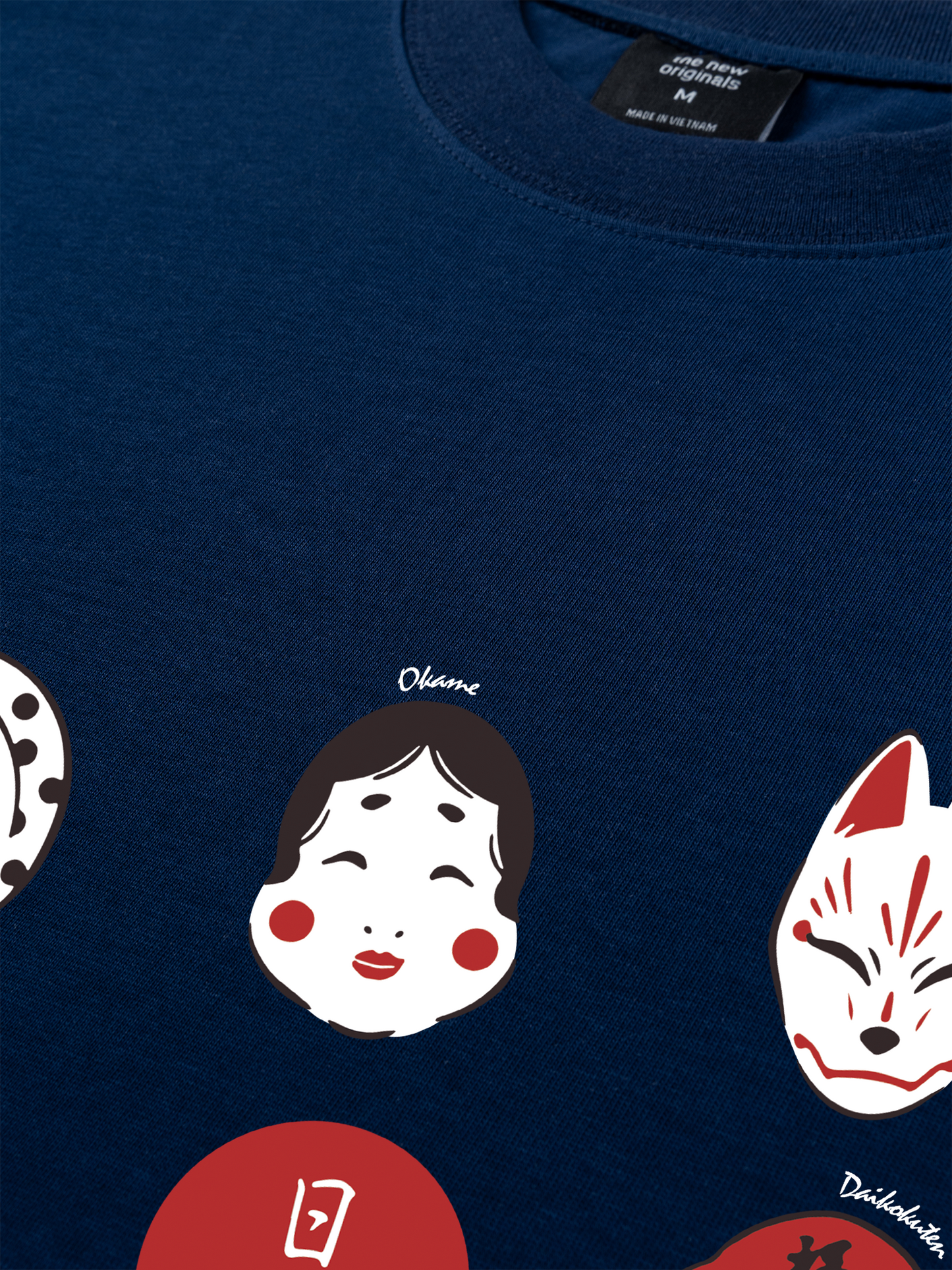 Áo Thun Relaxed Fit Japan Spirit Mask