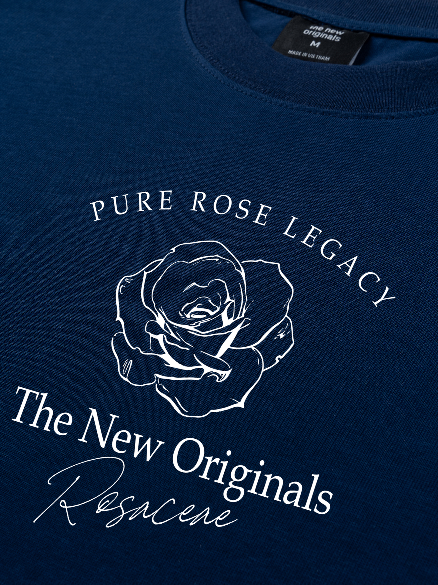 Áo Thun Relaxed Fit Old Money Pure Rose Legacy