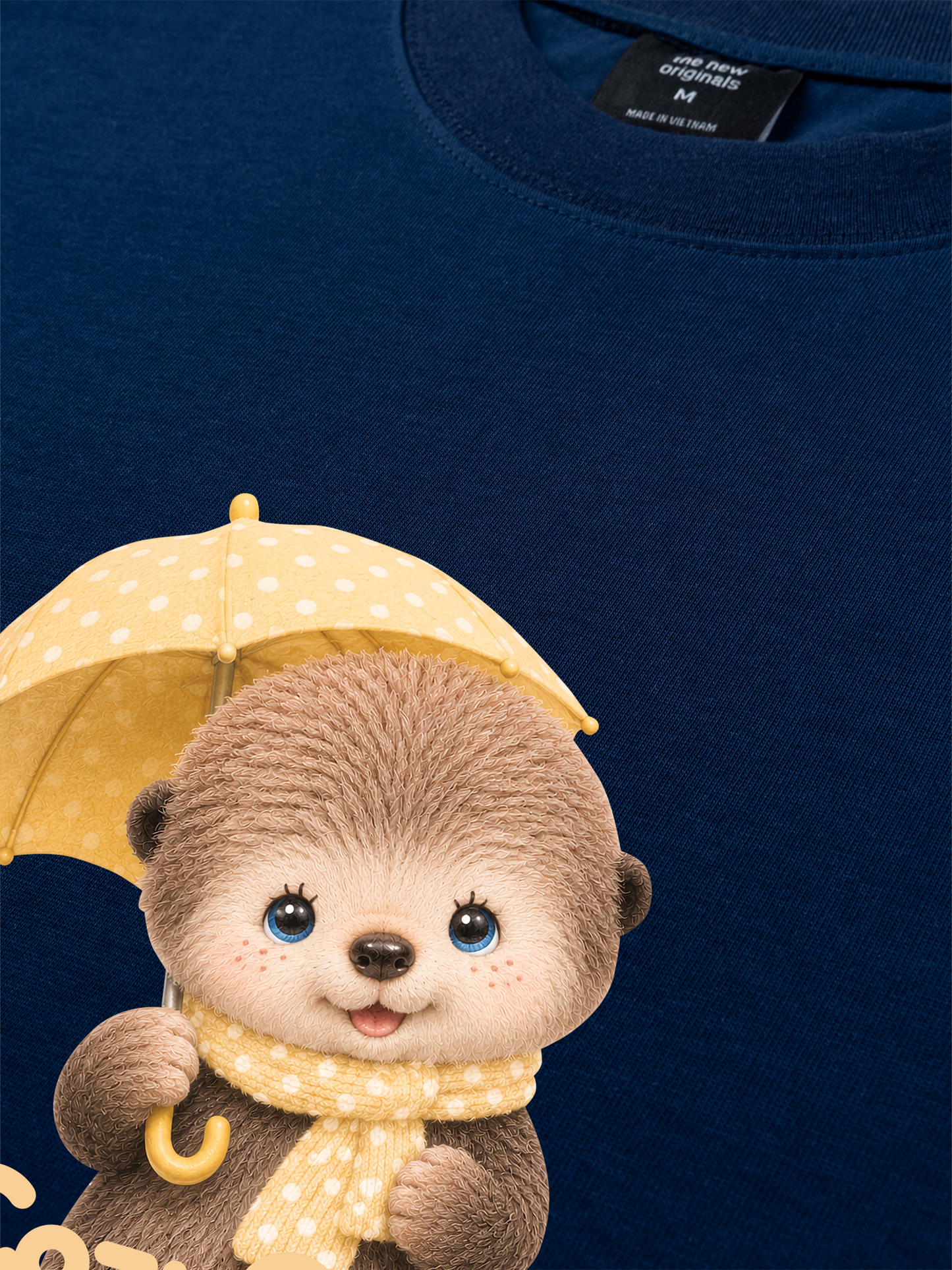 Áo Thun Relaxed Fit Cozy Otter