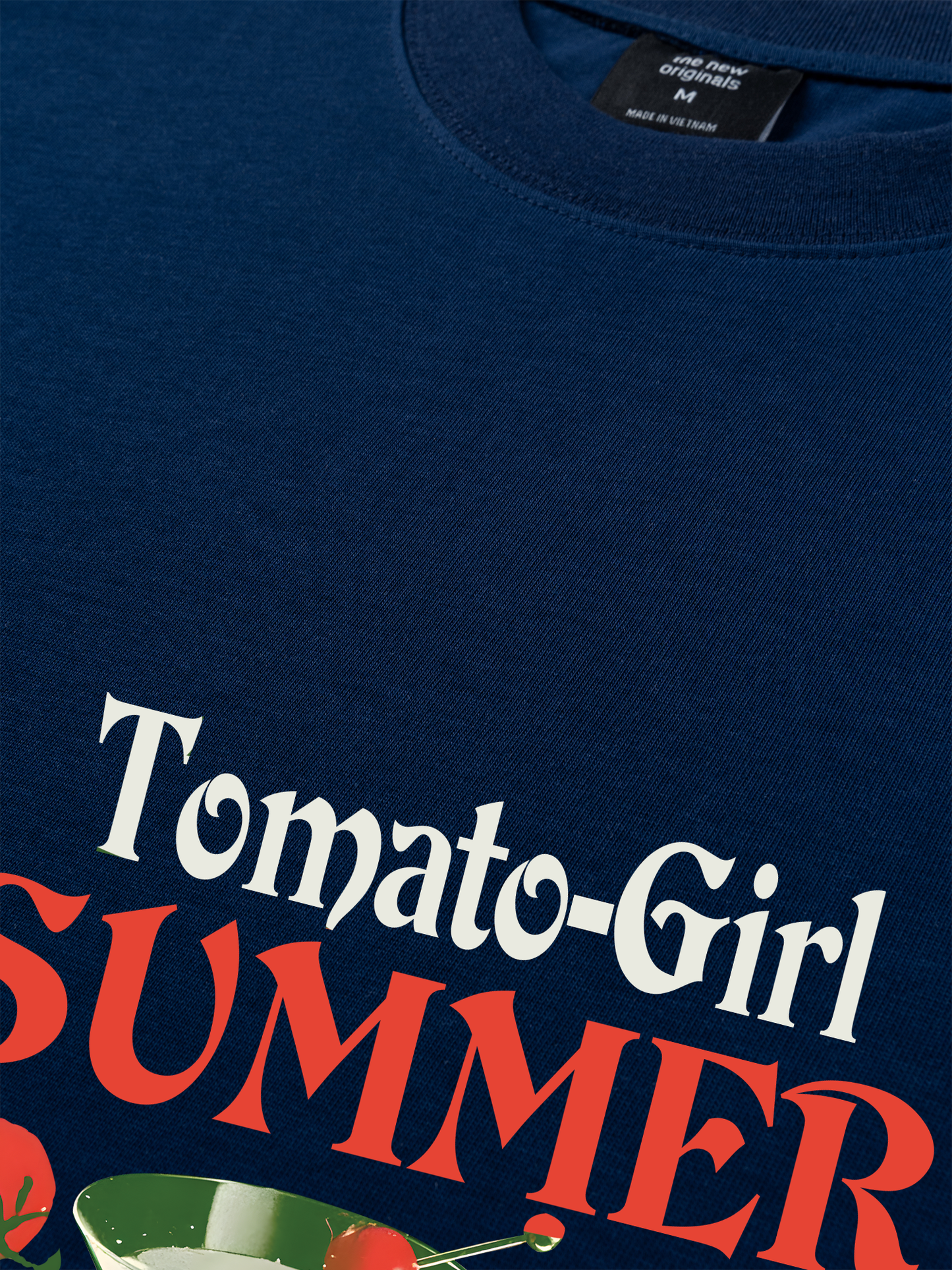 Áo Thun Relaxed Fit Suummer Vibes Tomato Girl